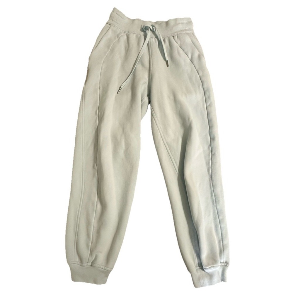 Lululemon Women's Scuba Jogger Sweat Pants Light Blue Size 0 25"